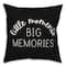 18" Little Moments Big Memories Throw Pillow